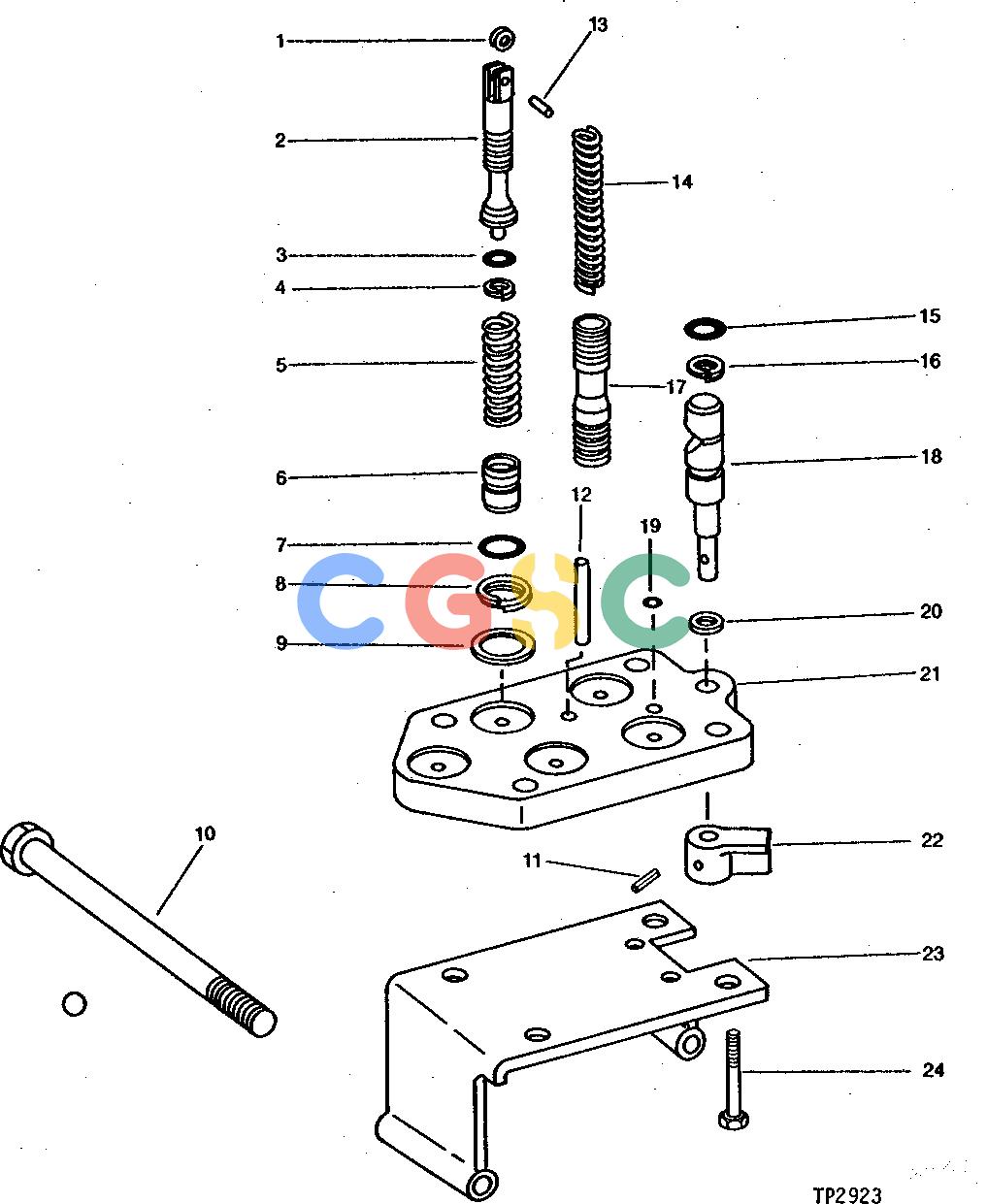 约翰迪尔零件查询302A - BACKHOE, LOADER SELECTIVE CONTROL VALVE POPPET, METERING AND FLOW CONTROL VALVES (SERIAL NO. -277209) [01I01]EPC John Deere online