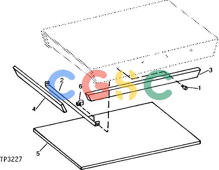 约翰迪尔零件查询410 - BACKHOE, LOADER CAB ROOF (NOISE REDUCTION INSTALLATION) [02C20]EPC John Deere online