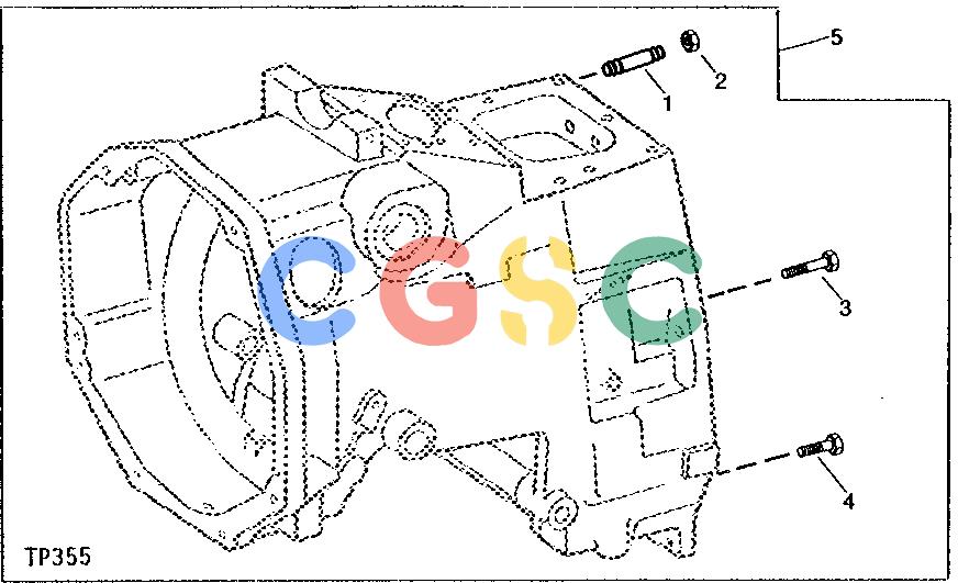 约翰迪尔零件查询401C - BACKHOE, LOADER TRANSMISSION CASE REPLACEMENT KIT (SERIAL NO. -341745) [01E11]EPC John Deere online