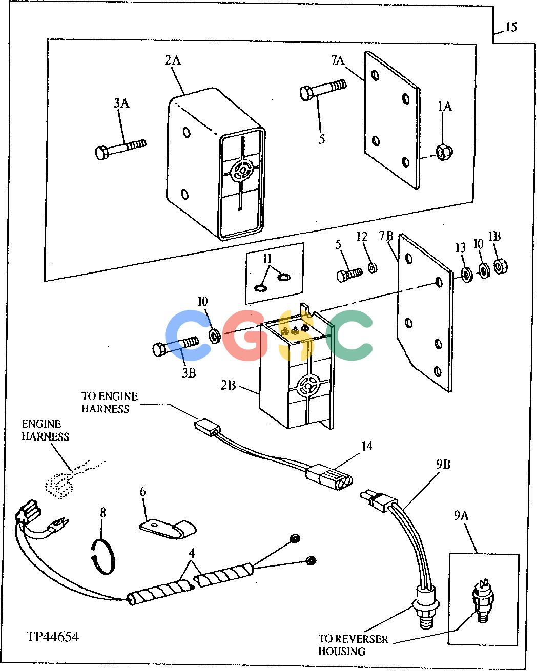 约翰迪尔零件查询410C - BACKHOE, LOADER BACK-UP ALARM SYSTEM [03F12]EPC John Deere online