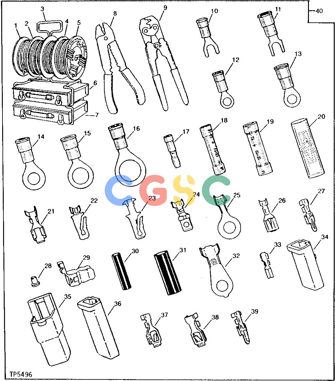 约翰迪尔零件查询1200 - AXLE Lead Wire KitEPC John Deere online