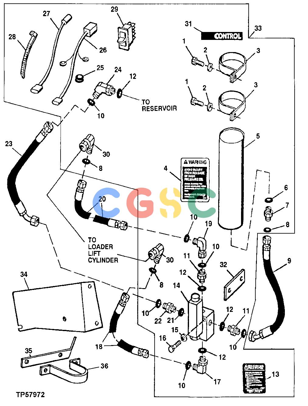 约翰迪尔零件查询410E - BACKHOE, LOADER Ride ControlEPC John Deere online