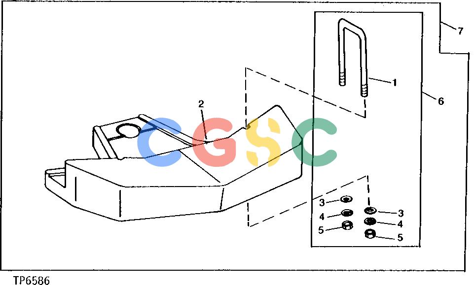 约翰迪尔零件查询410 - BACKHOE, LOADER FRONT AXLE COUNTERWEIGHT FOR BACKHOE (260 KG (574 LBS.)) [02G04]EPC John Deere online