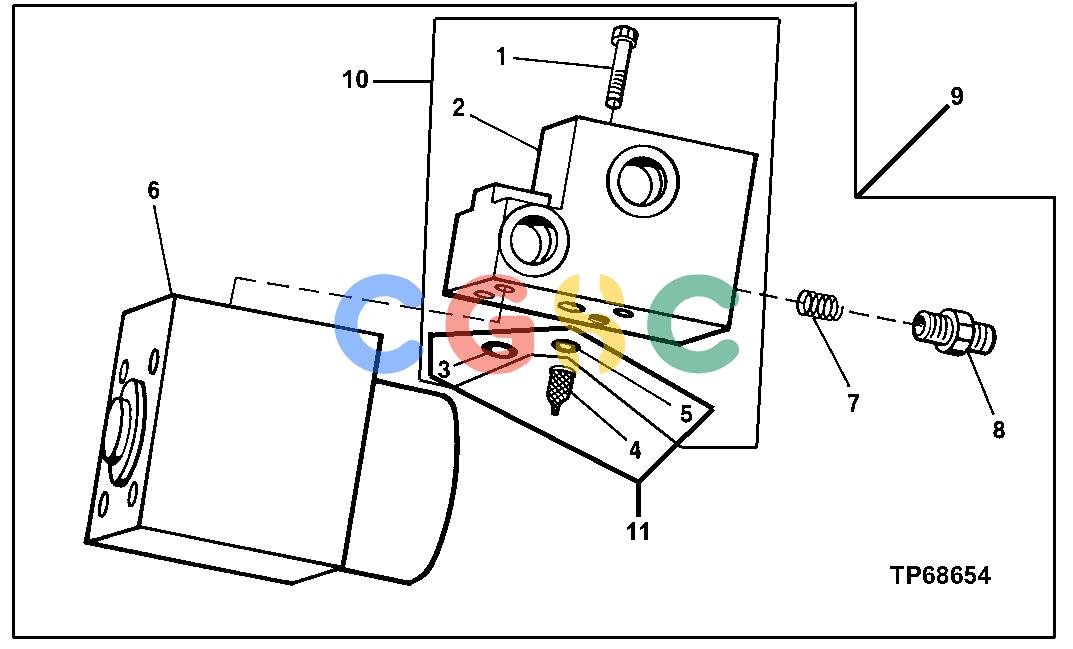 约翰迪尔零件查询410G - BACKHOE, LOADER Priority Valve Seal Kit ( - 911131)EPC John Deere online