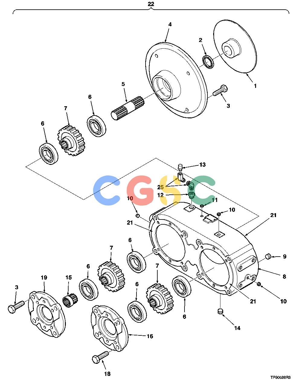 约翰迪尔零件查询1200 - AXLE Hydraulic Drive Pump (Saw) (643H/843H -882194) (740/840 -002153)EPC John Deere online