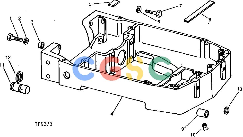约翰迪尔零件查询300B - BACKHOE, LOADER FRONT SUPPORT [02B17]EPC John Deere online