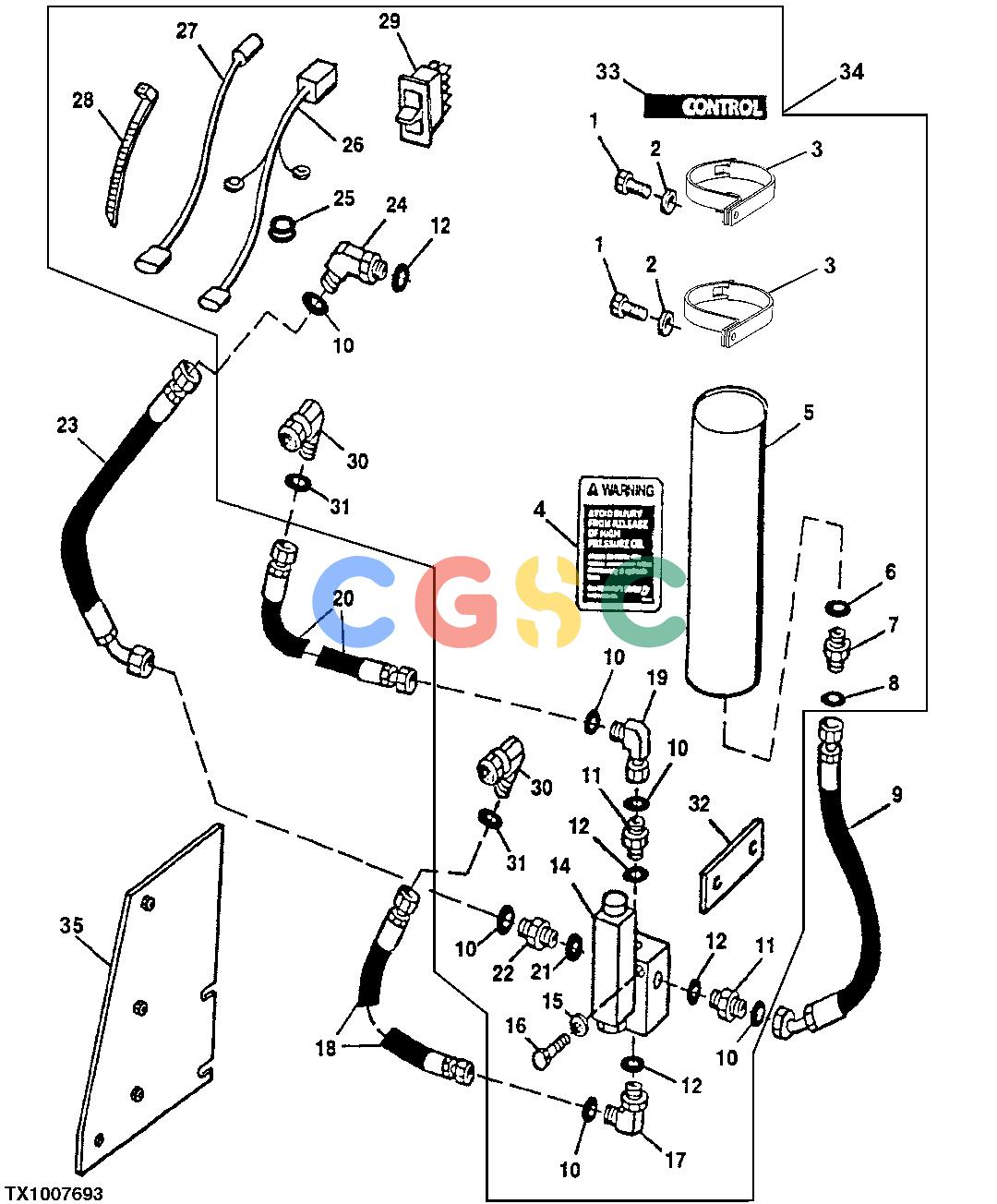 约翰迪尔零件查询310E - BACKHOE, LOADER Ride ControlEPC John Deere online