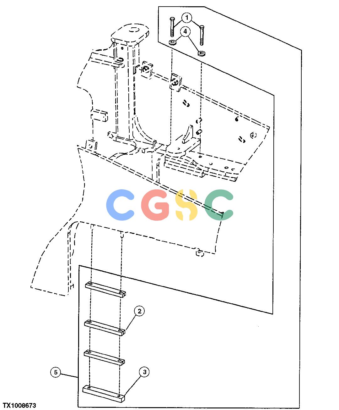 约翰迪尔零件查询RE160302 - AXLE Axle Stop (9 Degree)EPC John Deere online