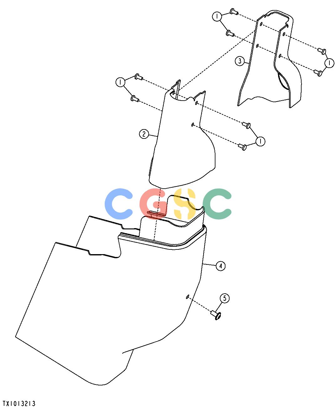 约翰迪尔零件查询YZ18992 - AXLE Steering Column CoversEPC John Deere online