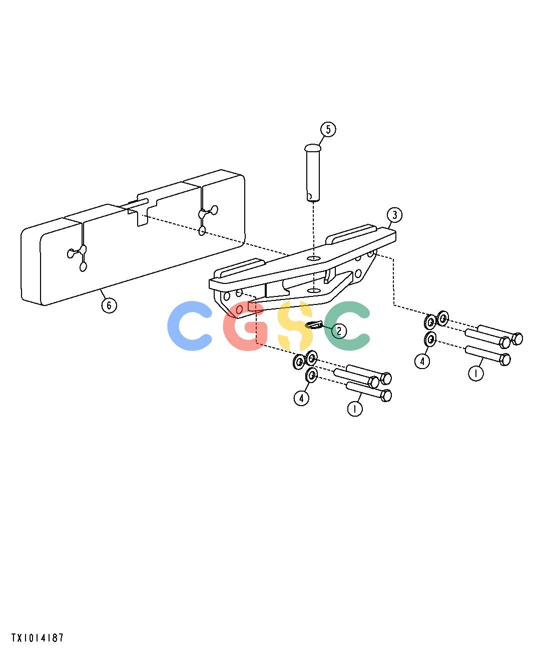 约翰迪尔零件查询624J - LOADER, FOUR-WHEEL DRIVE Rear Hitch and CounterweightEPC John Deere online