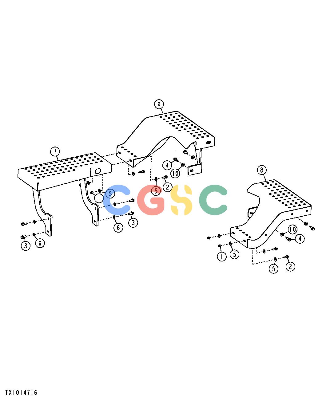 约翰迪尔零件查询YZ18992 - AXLE Rear PlatformsEPC John Deere online