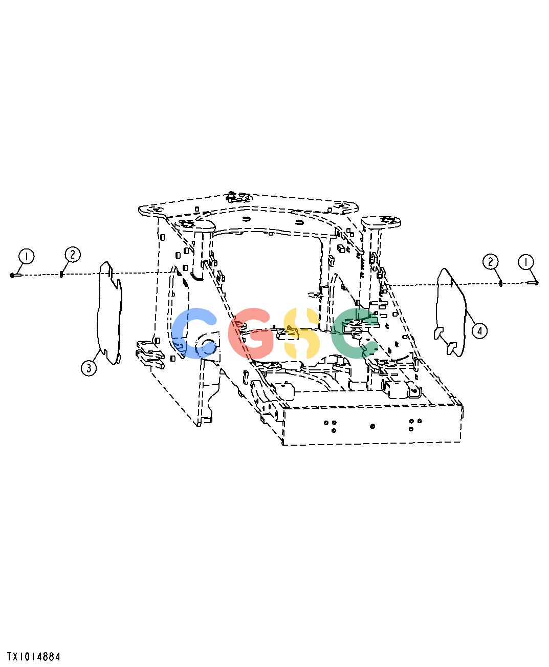 约翰迪尔零件查询YZ18992 - AXLE Transmission ShieldsEPC John Deere online