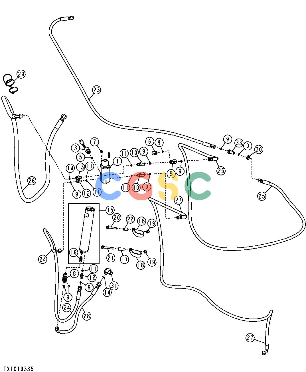 约翰迪尔零件查询1200 - AXLE SERVICE BRAKE ACCUMULATOR, HOSES AND FITTINGS (TORQUE CONVERTER)EPC John Deere online