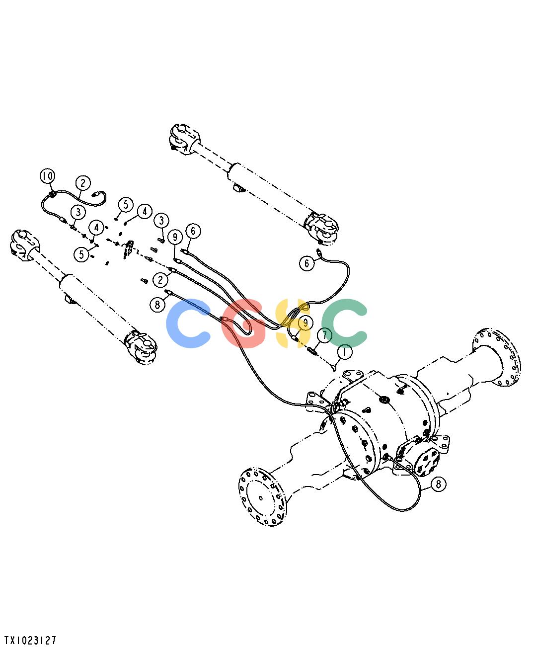 约翰迪尔零件查询1200 - AXLE REMOTE LUBRICATION SYSTEMEPC John Deere online