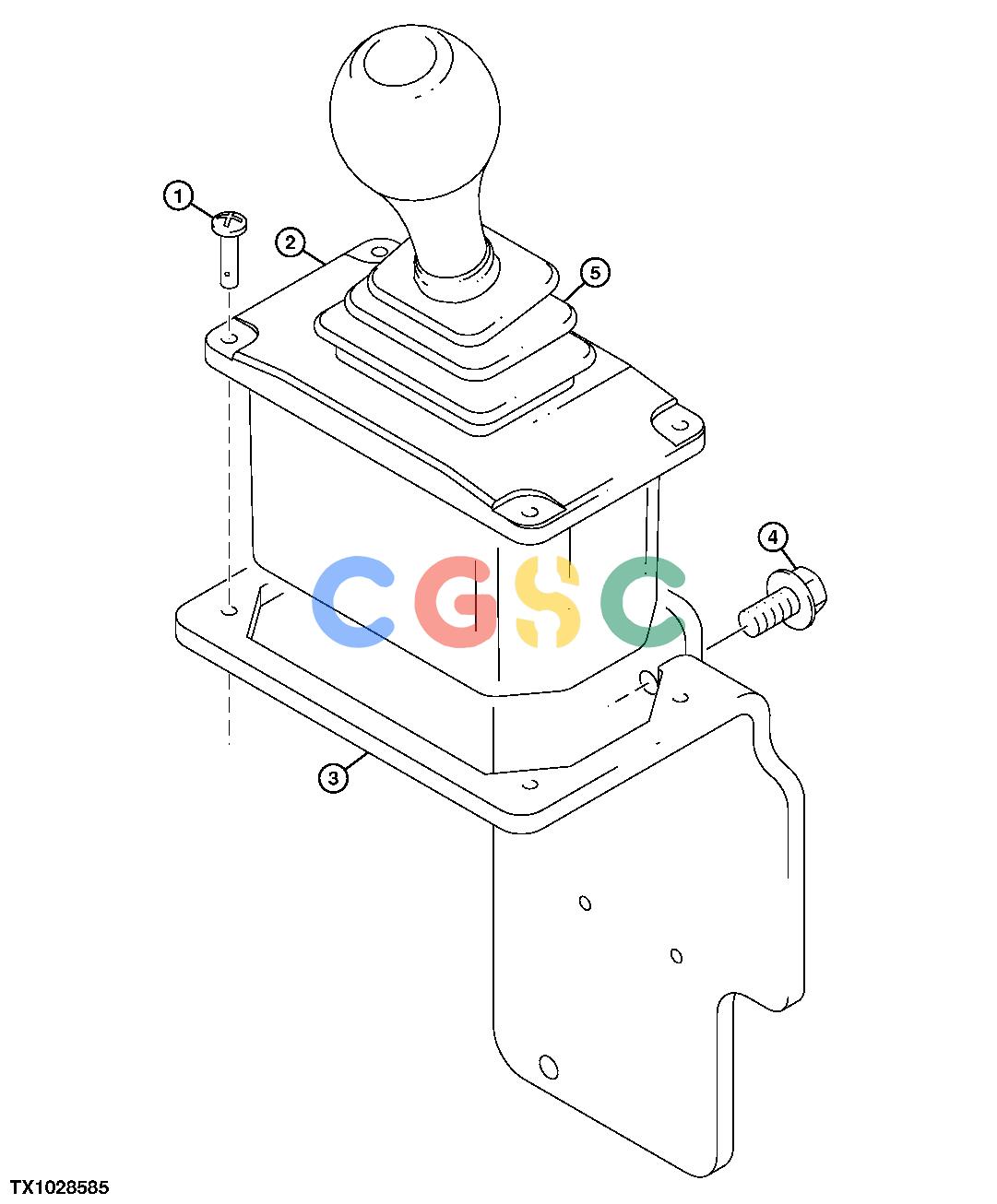 约翰迪尔零件查询1400 - AXLE TRANSMISSION BUMP SHIFTEREPC John Deere online