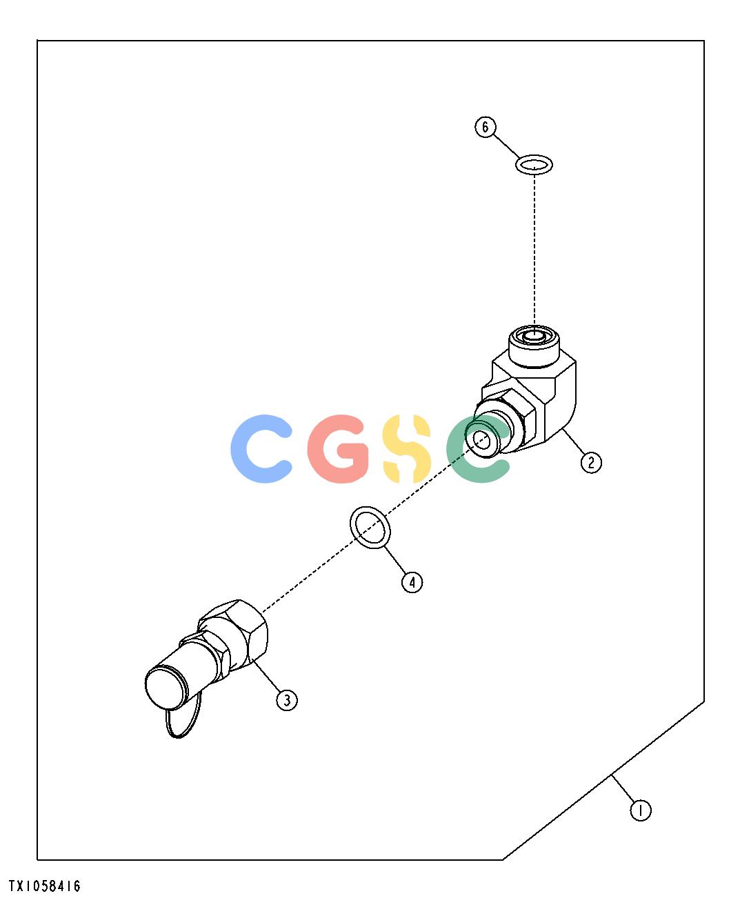 约翰迪尔零件查询RE160302 - AXLE HYDRAULIC OIL SAMPLING VALVEEPC John Deere online