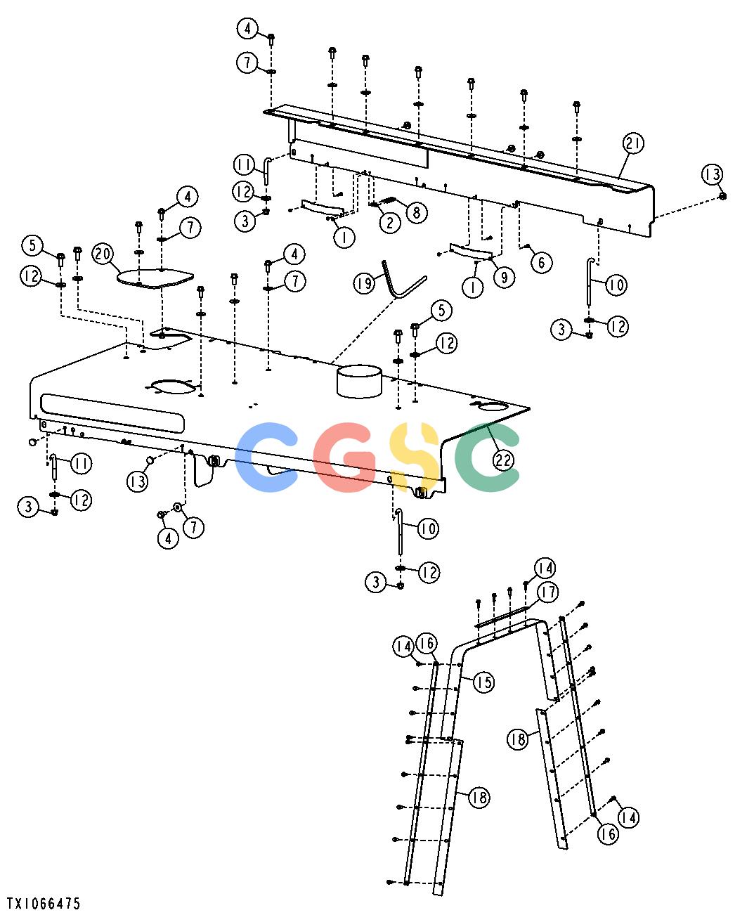 约翰迪尔零件查询1200 - AXLE HOODEPC John Deere online