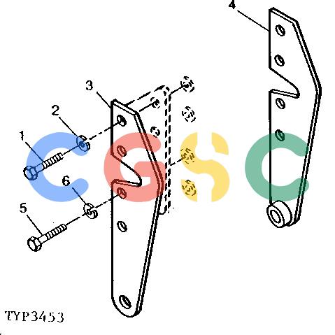 约翰迪尔零件查询10 - BACKHOE FRONT HANGERSEPC John Deere online