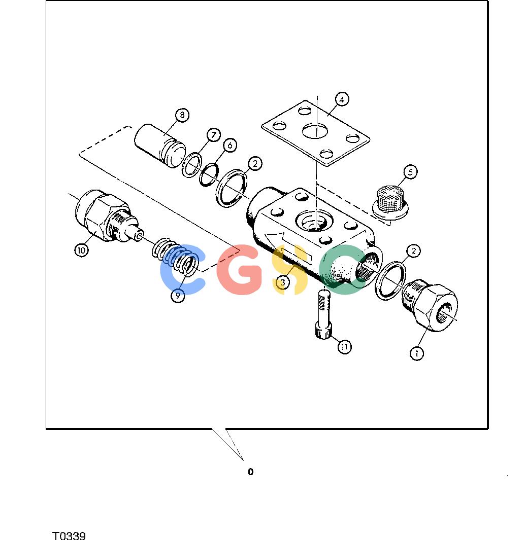 约翰迪尔零件查询HTH470HD - ATTACHMENTS CUTTING SAW OIL PUMP OF OM SAW UNIT, 1G [F01]EPC John Deere online