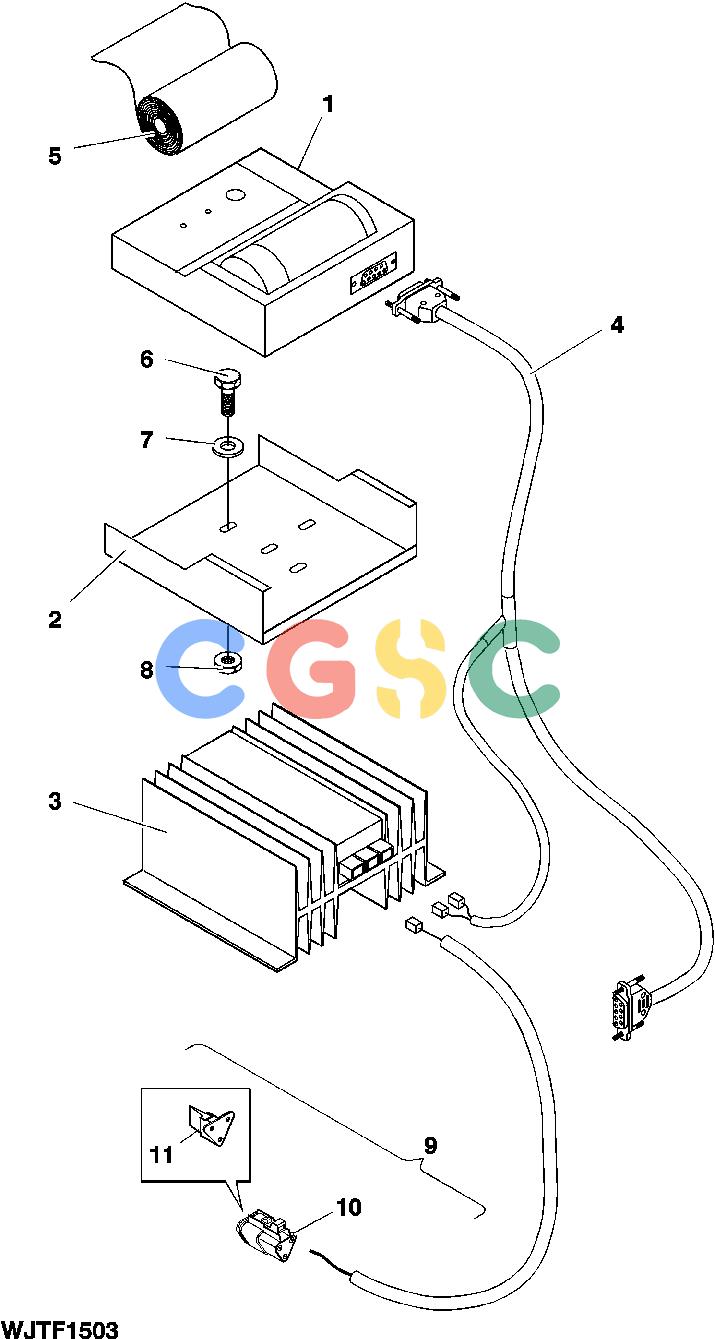 约翰迪尔零件查询T10 - ATTACHMENTS PRINTER KIT [A14]EPC John Deere online