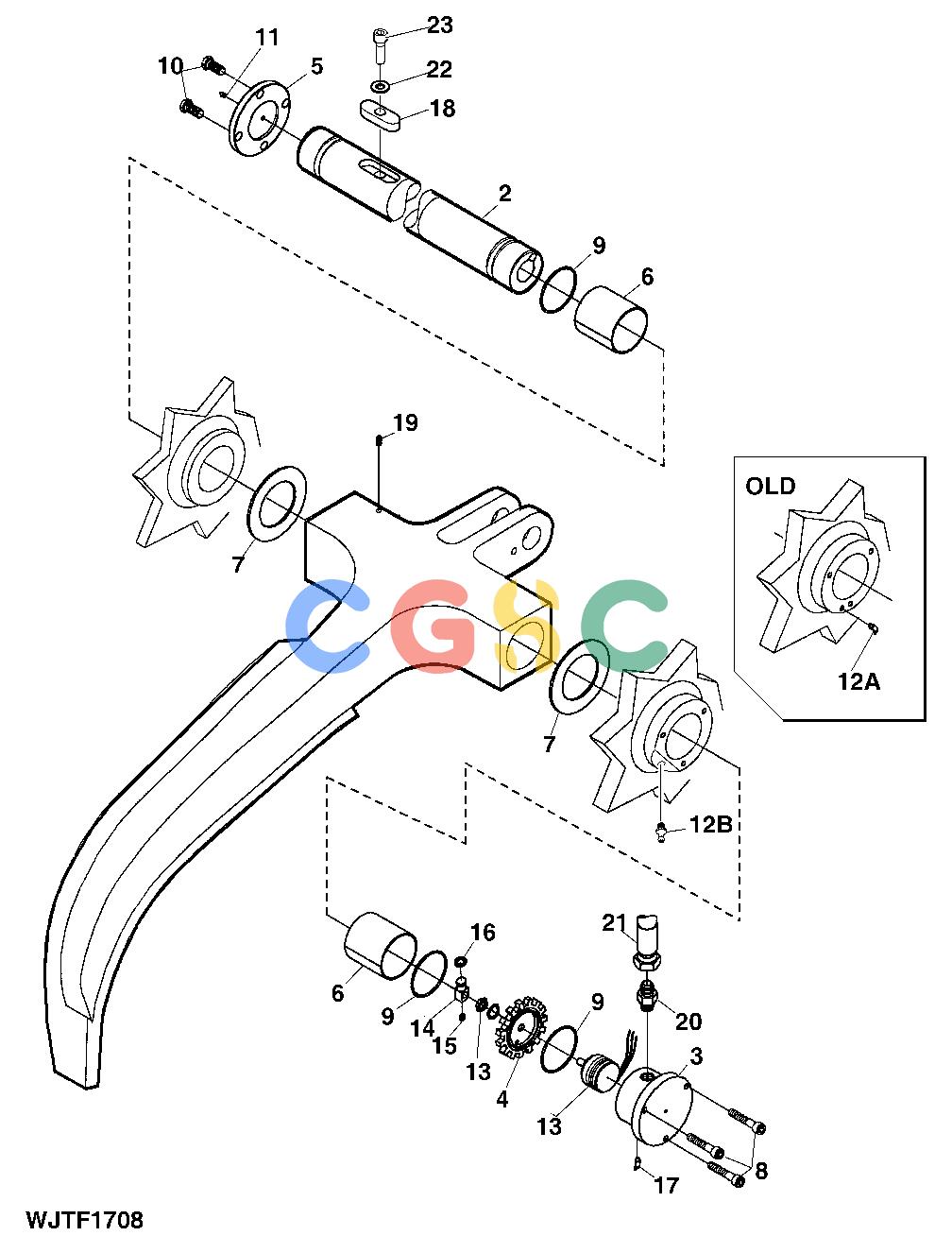 约翰迪尔零件查询HTH470HD - ATTACHMENTS DIAMETER MEASURING [C13]EPC John Deere online