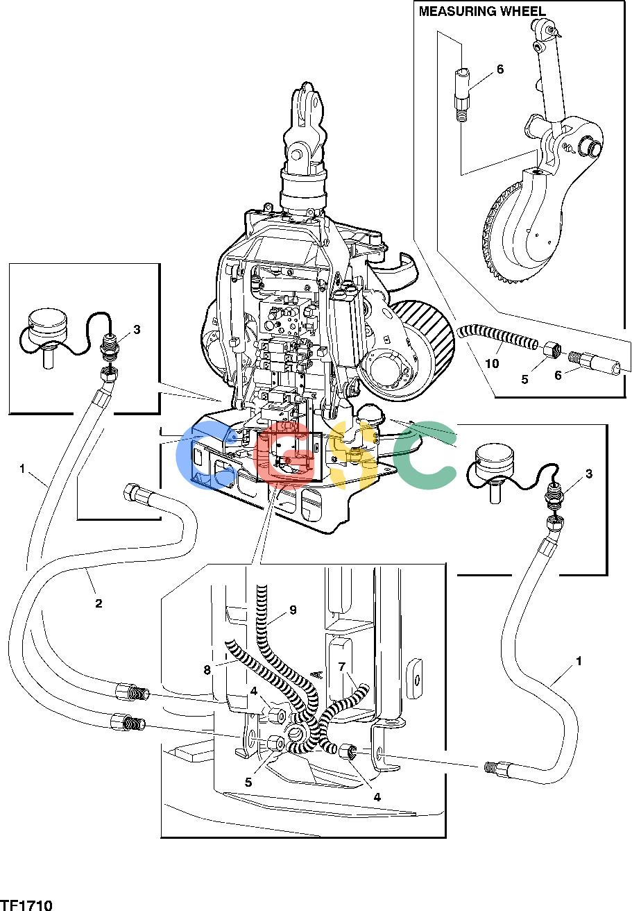 约翰迪尔零件查询HTH250 - ATTACHMENTS PROTECTION HOSES [E19]EPC John Deere online