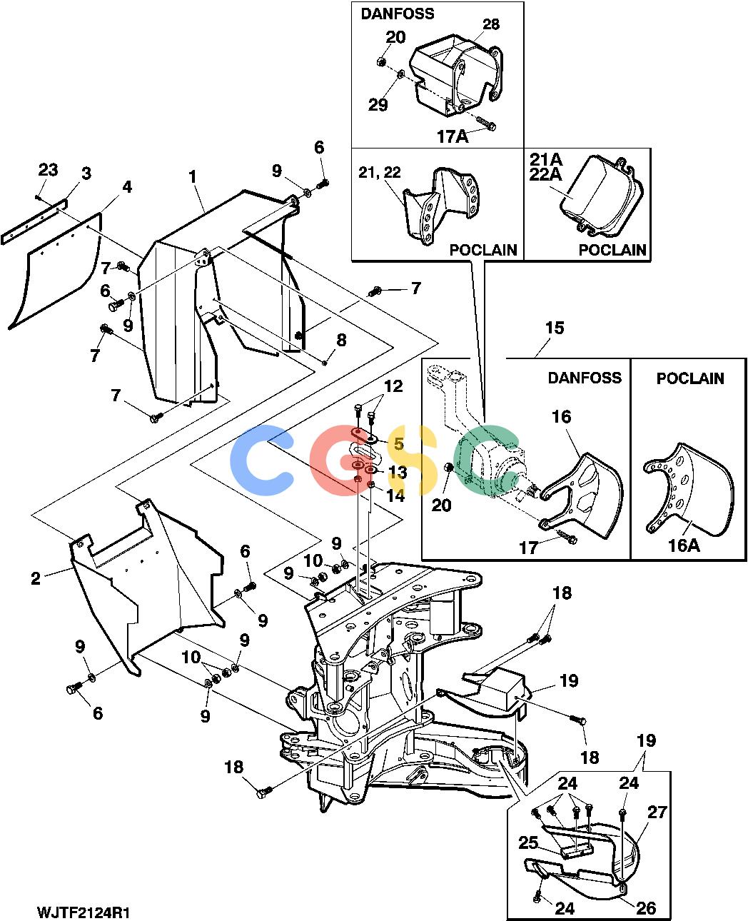约翰迪尔零件查询HTH470HD - ATTACHMENTS SHIELDS [B03]EPC John Deere online
