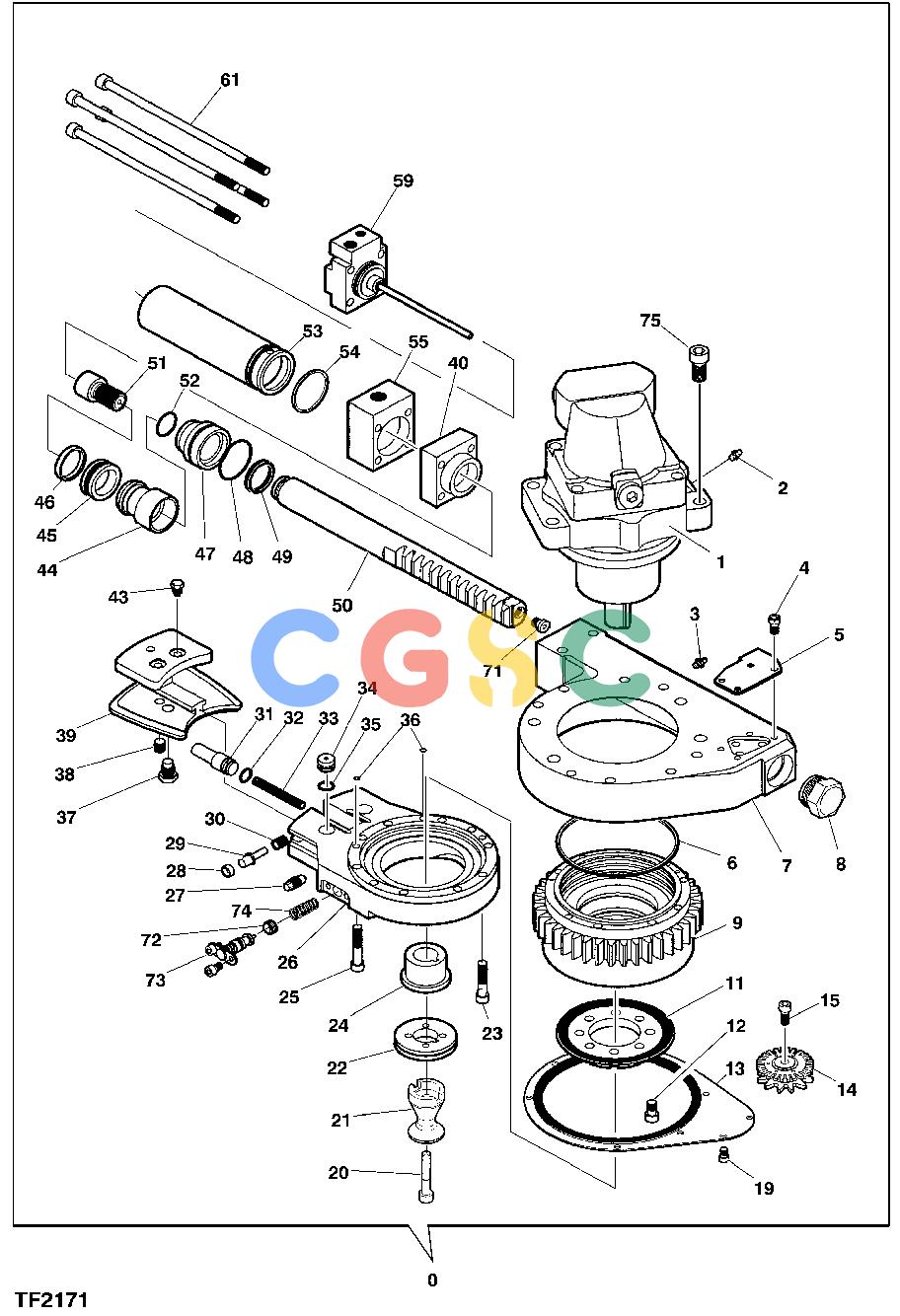 约翰迪尔零件查询H752 - ATTACHMENTS SAW UNIT, SUPERCUT 100 [B05]EPC John Deere online