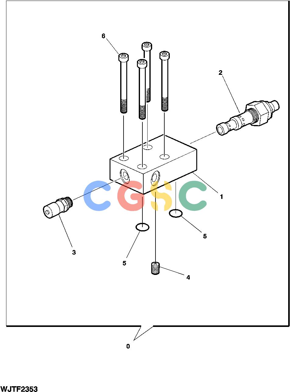 约翰迪尔零件查询HTH470HD - ATTACHMENTS VALVE BLOCK, CHAIN TIGHTENER [G07]EPC John Deere online