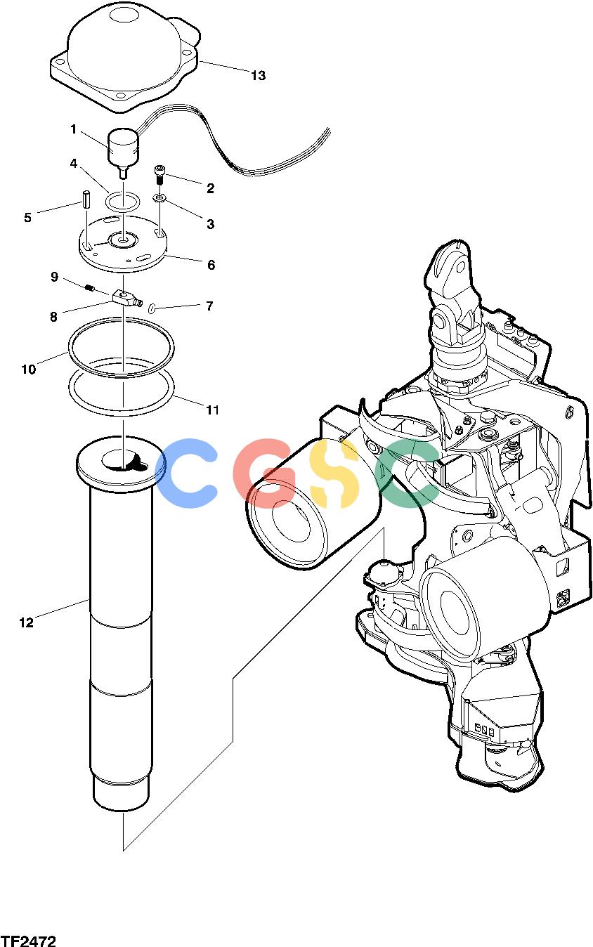 约翰迪尔零件查询HTH250 - ATTACHMENTS ANGLE INDICATOR DEVICE TO SERIAL NO. EJH752X000191 [C03]EPC John Deere online