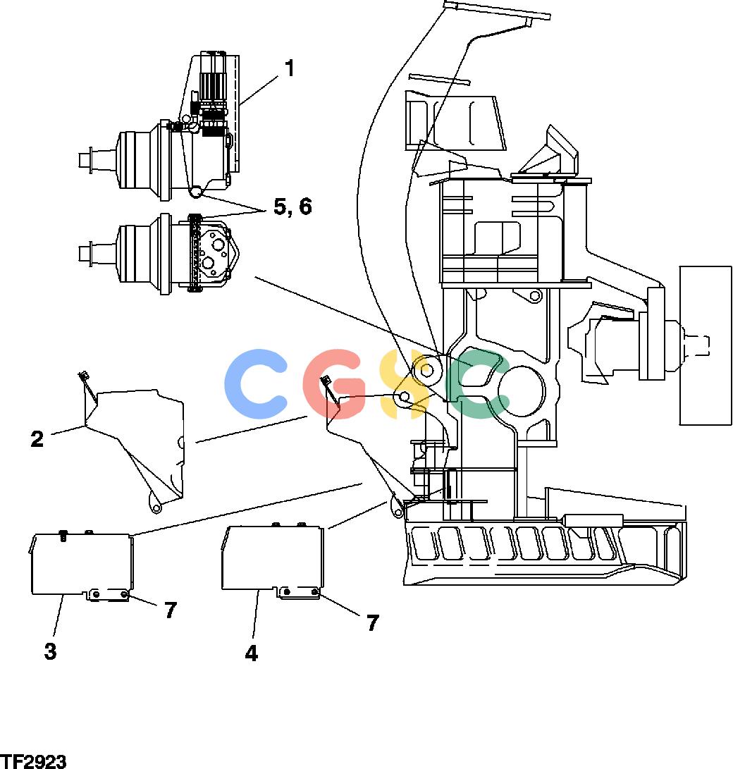 约翰迪尔零件查询HTH470HD - ATTACHMENTS EXTRA SHIELDS FOR SAW UNIT WHO470D000092... (OPTIONAL EQUIPMENT ) [B05]EPC John Deere online