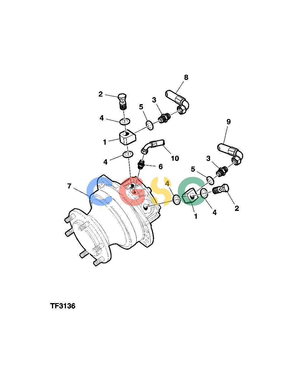 约翰迪尔零件查询HTH470HD - ATTACHMENTS HYDRAULIC FITTINGS FOR POCLAIN FEED MOTORS [I01]EPC John Deere online
