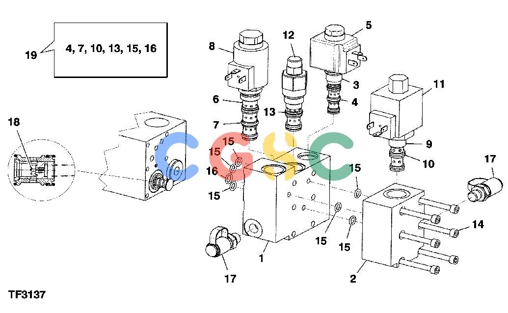 约翰迪尔零件查询HTH470HD - ATTACHMENTS FLASH CUT, PROP. SAW FLANGE PRESSING, OPTION [F13]EPC John Deere online