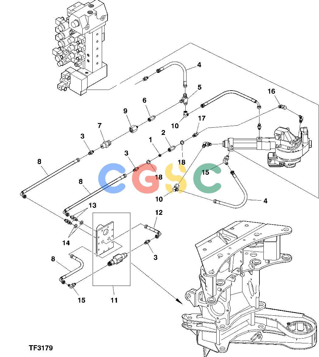 约翰迪尔零件查询HTH470HD - ATTACHMENTS LUBRICATING DEVICE FOR SUPERCUT 100 SAW UNIT OPTION, CANADA [E05]EPC John Deere online
