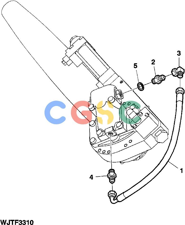 约翰迪尔零件查询HTH250 - ATTACHMENTS FLUSHING HOSE FOR SAW MOTOR FROM SERIAL NO. EJH752X000149 [E07]EPC John Deere online