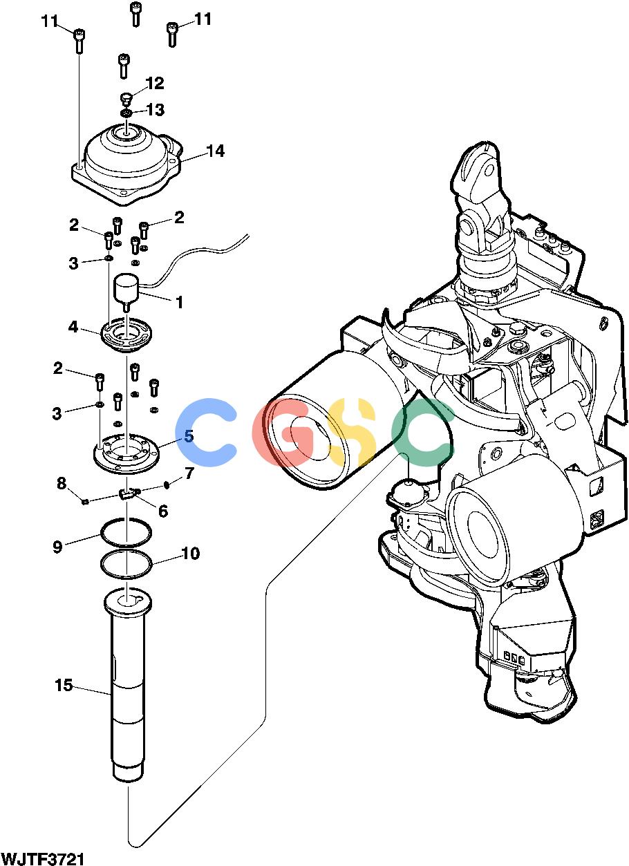 约翰迪尔零件查询HTH250 - ATTACHMENTS ANGLE INDICATOR DEVICE FROM SERIAL NO. EJH752X000192 [C05]EPC John Deere online