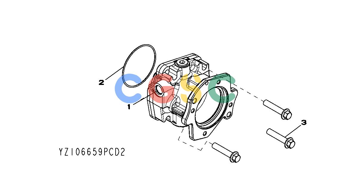 约翰迪尔零件查询1400 - AXLE YZ106659 Charge Pump (For Hydraulic Pump)EPC John Deere online