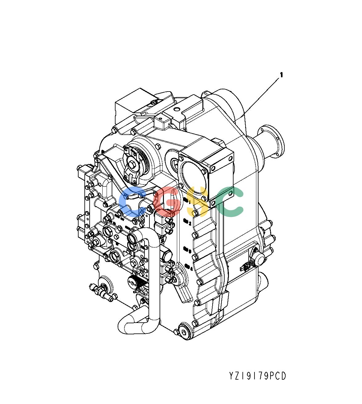 约翰迪尔零件查询1400 - AXLE YZ19179, YZ19180 TransmissionEPC John Deere online