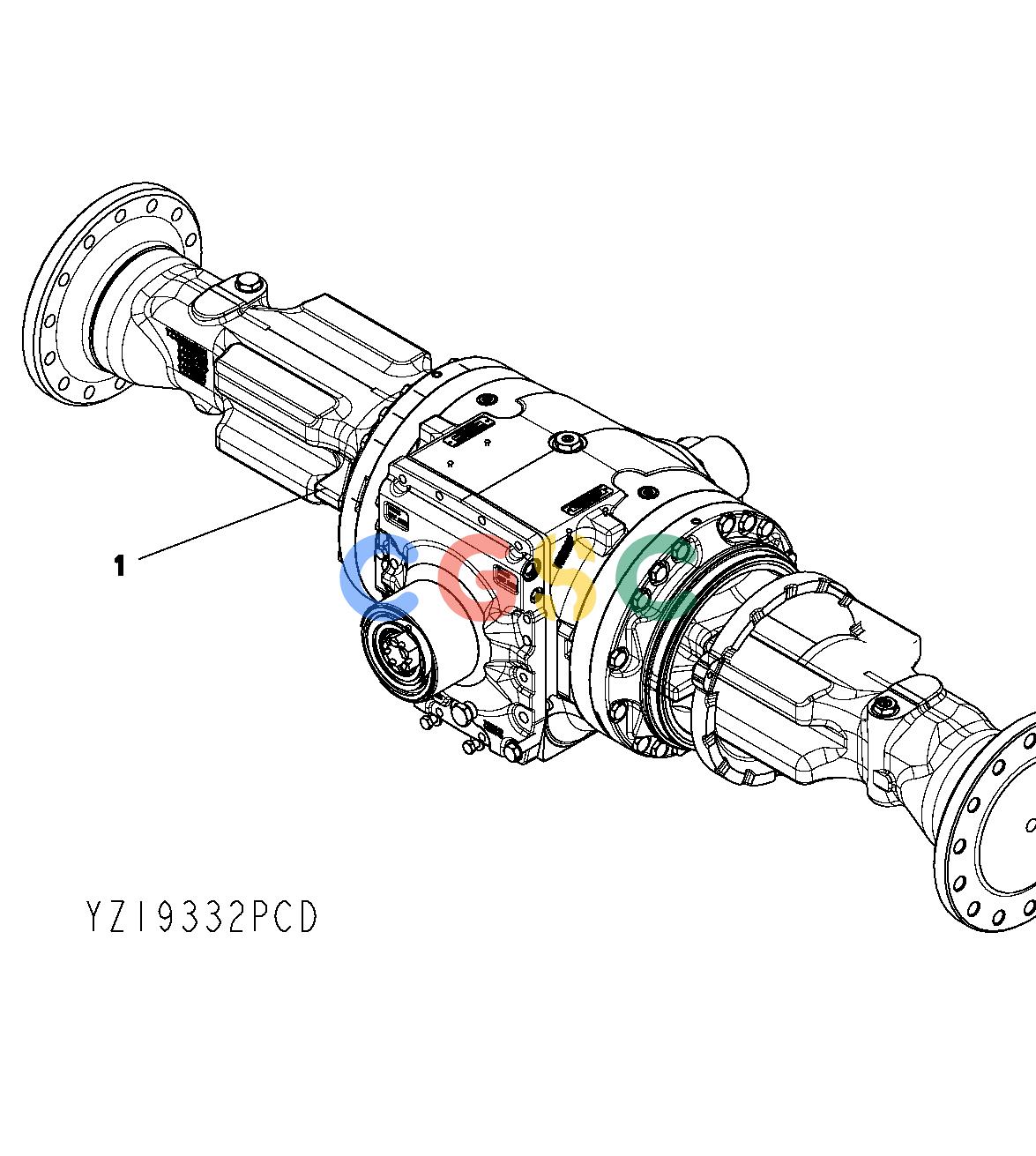 约翰迪尔零件查询RE160302 - AXLE YZ18984 Reman Axle, RearEPC John Deere online