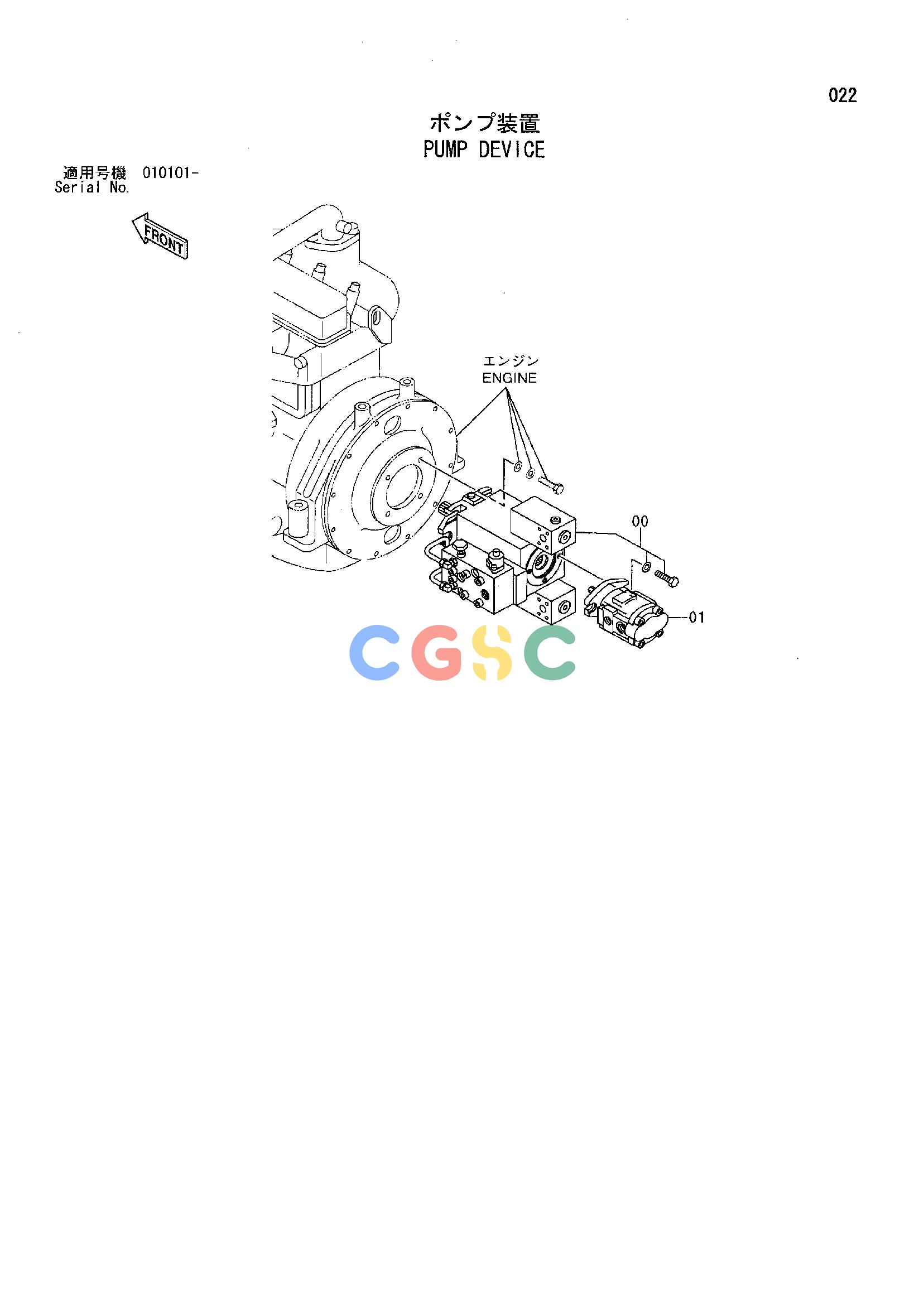 日立零件查询（CP210）PUMP DEVICE Hitachi HOP online