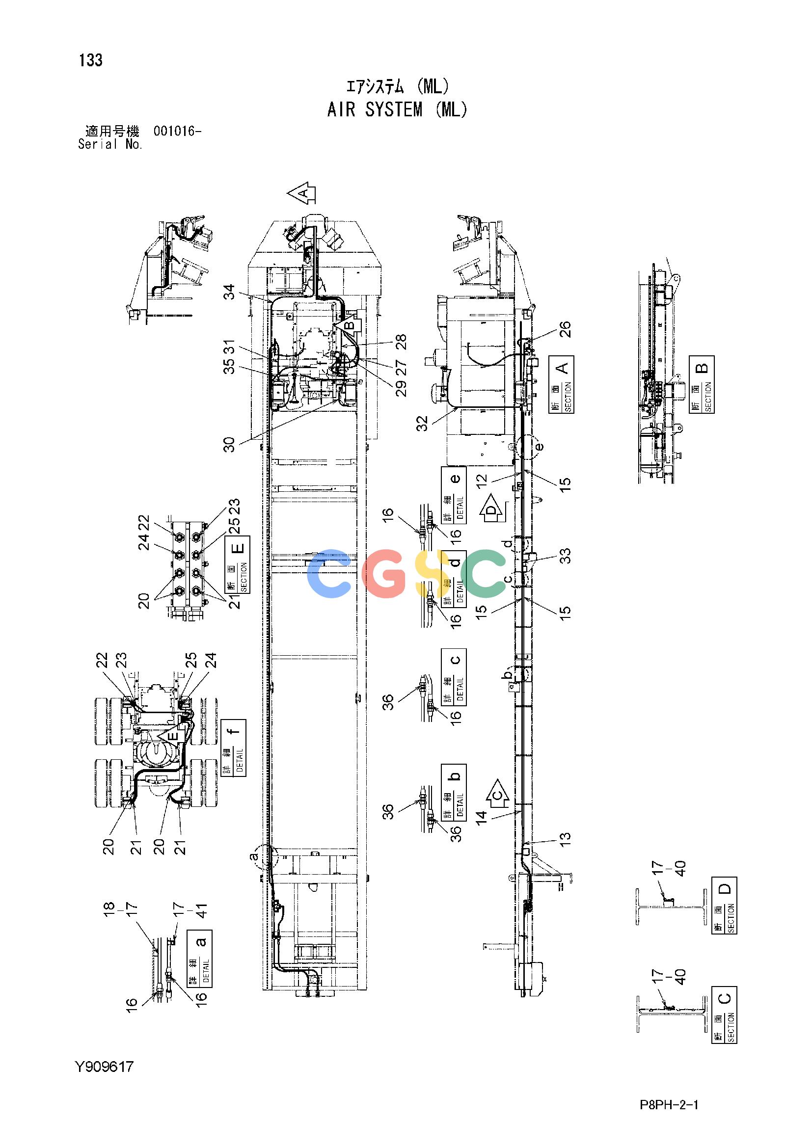日立零件查询（AR2000）AIR SYSTEM (ML) Hitachi HOP online