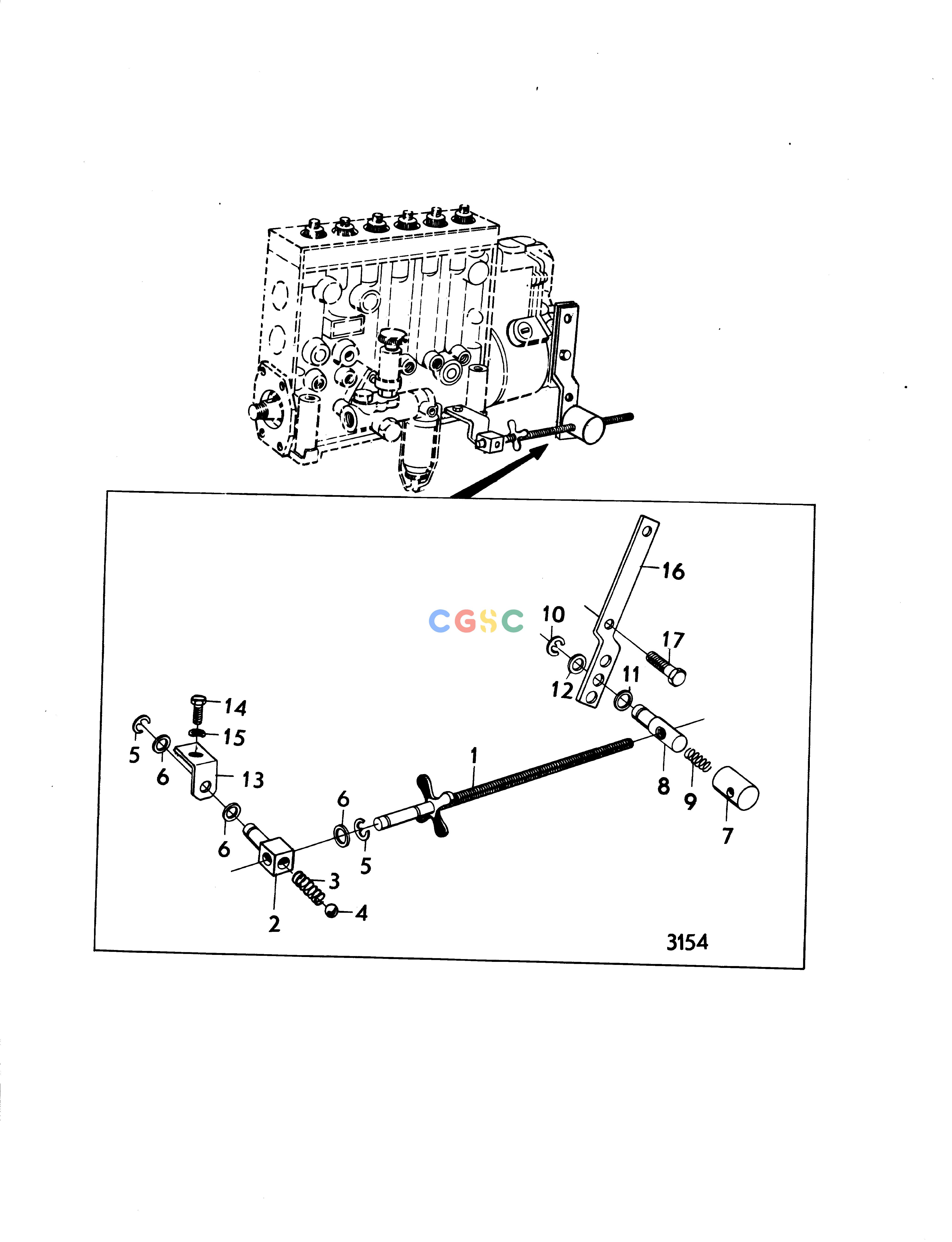 沃尔沃零件查询MD70B; MD70BK; TMD70B; THAMD70B; TAMD70B; AQD70BL; AQD70BControlsManual Speed Control MO46197/XXXX-EPC Volvo Penta Parts catalog
