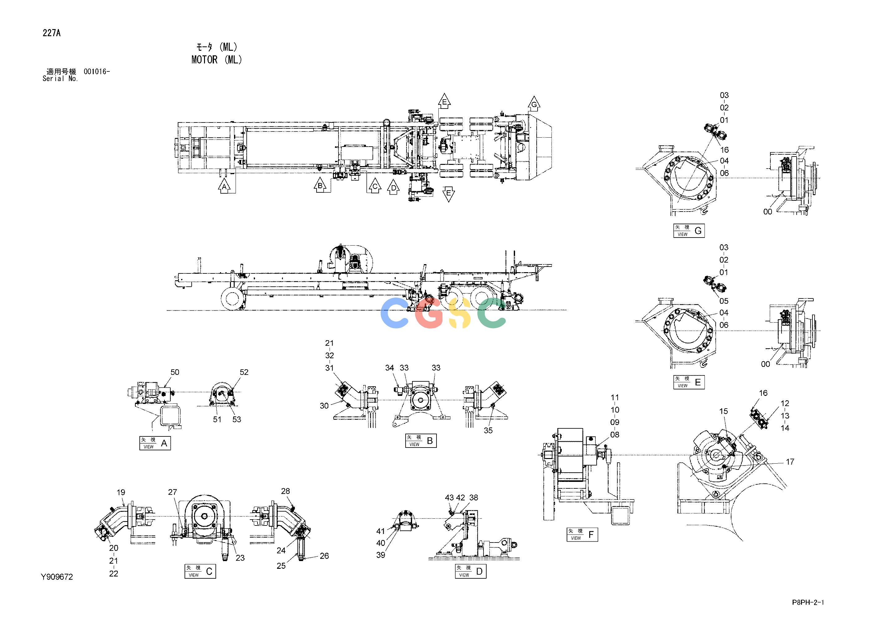 日立零件查询（AR2000）MOTOR (ML) Hitachi HOP online