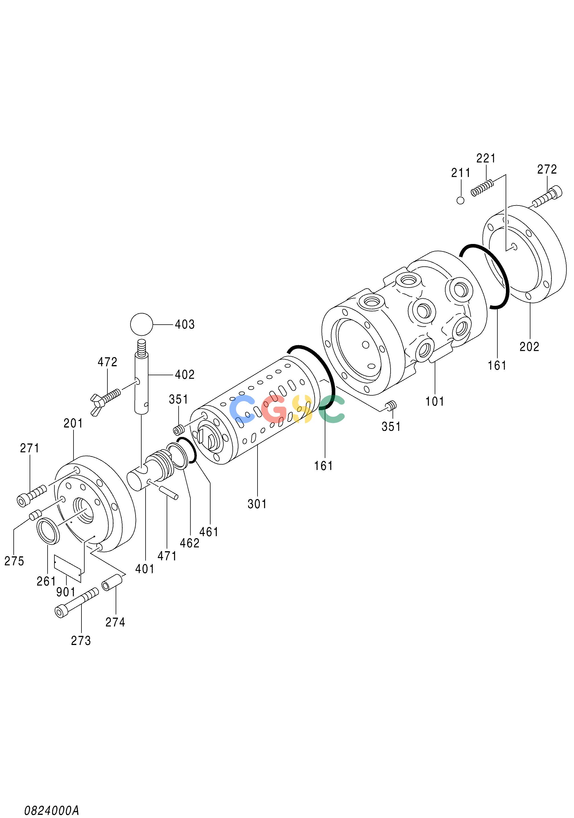 日立零件查询（MA200-G）VALVE;SELECTOR Hitachi HOP online