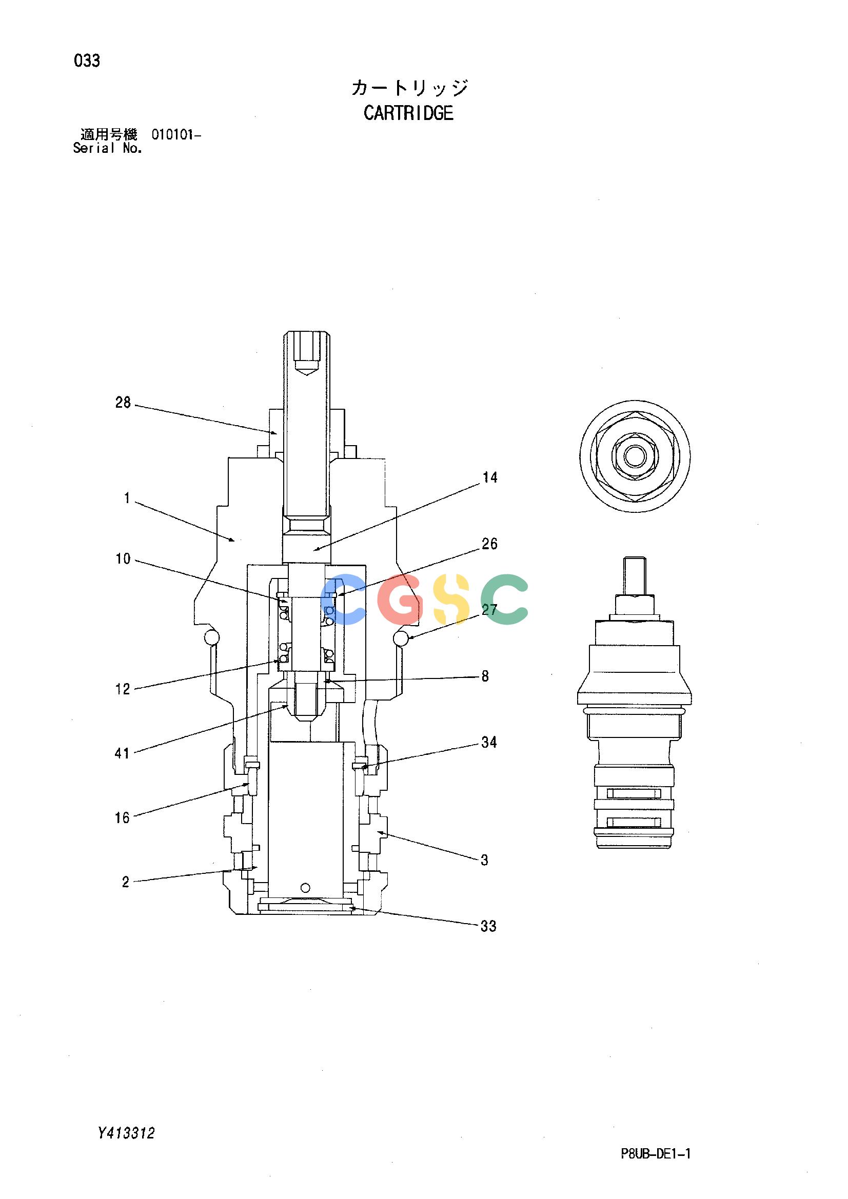 日立零件查询（CP215）CARTRIDGE Hitachi HOP online