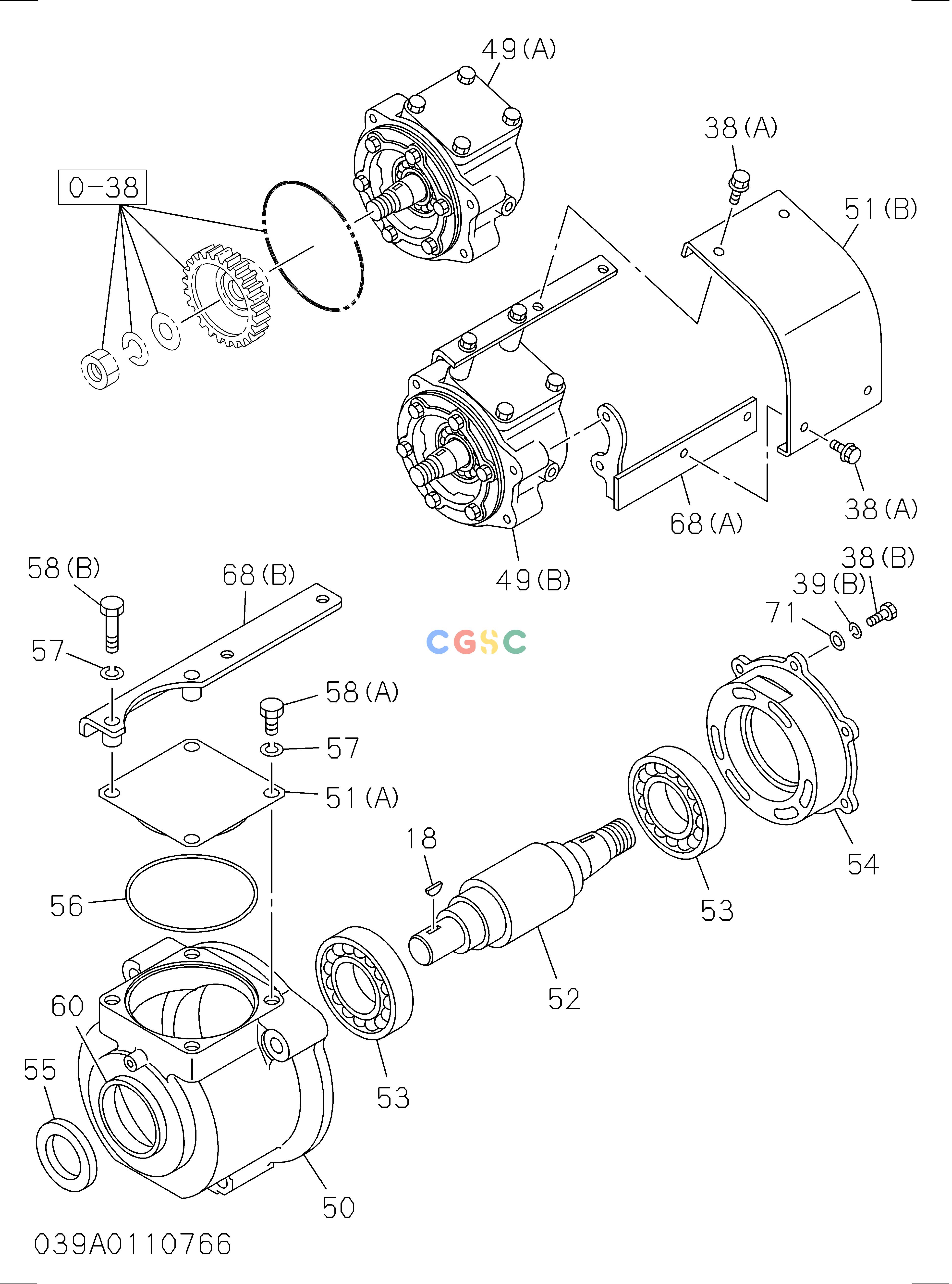 日立零件查询（CD2000）039: AIR COMPRESSOR; BRAKE Hitachi HOP online