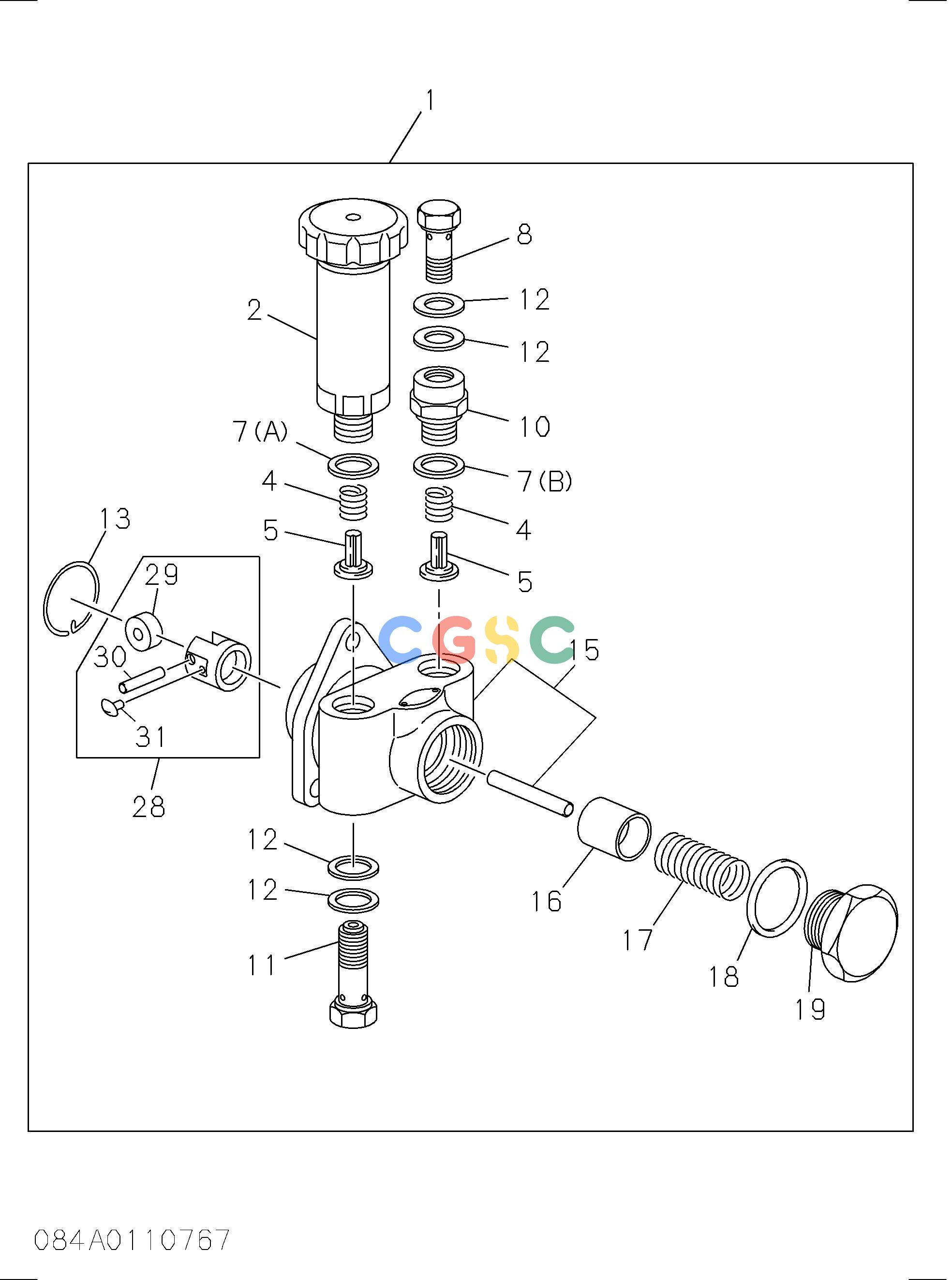 日立零件查询（CG45）FEED PUMP; INJECTION PUMP Hitachi HOP online