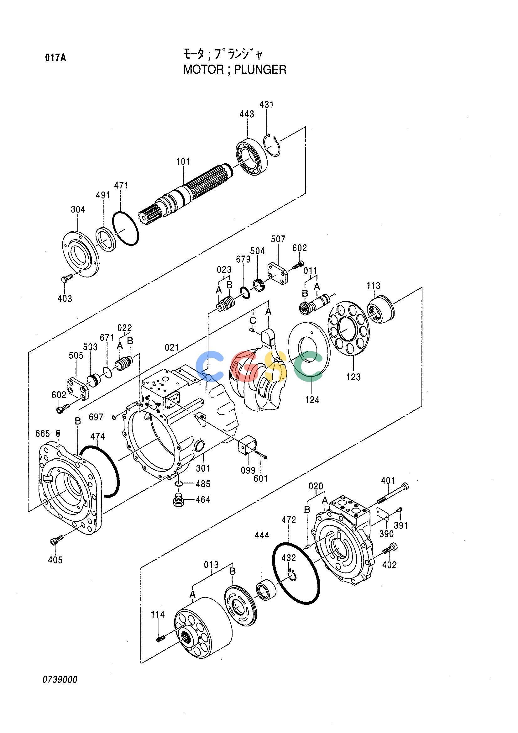 日立零件查询（CX1000）MOTOR;PLUNGER Hitachi HOP online