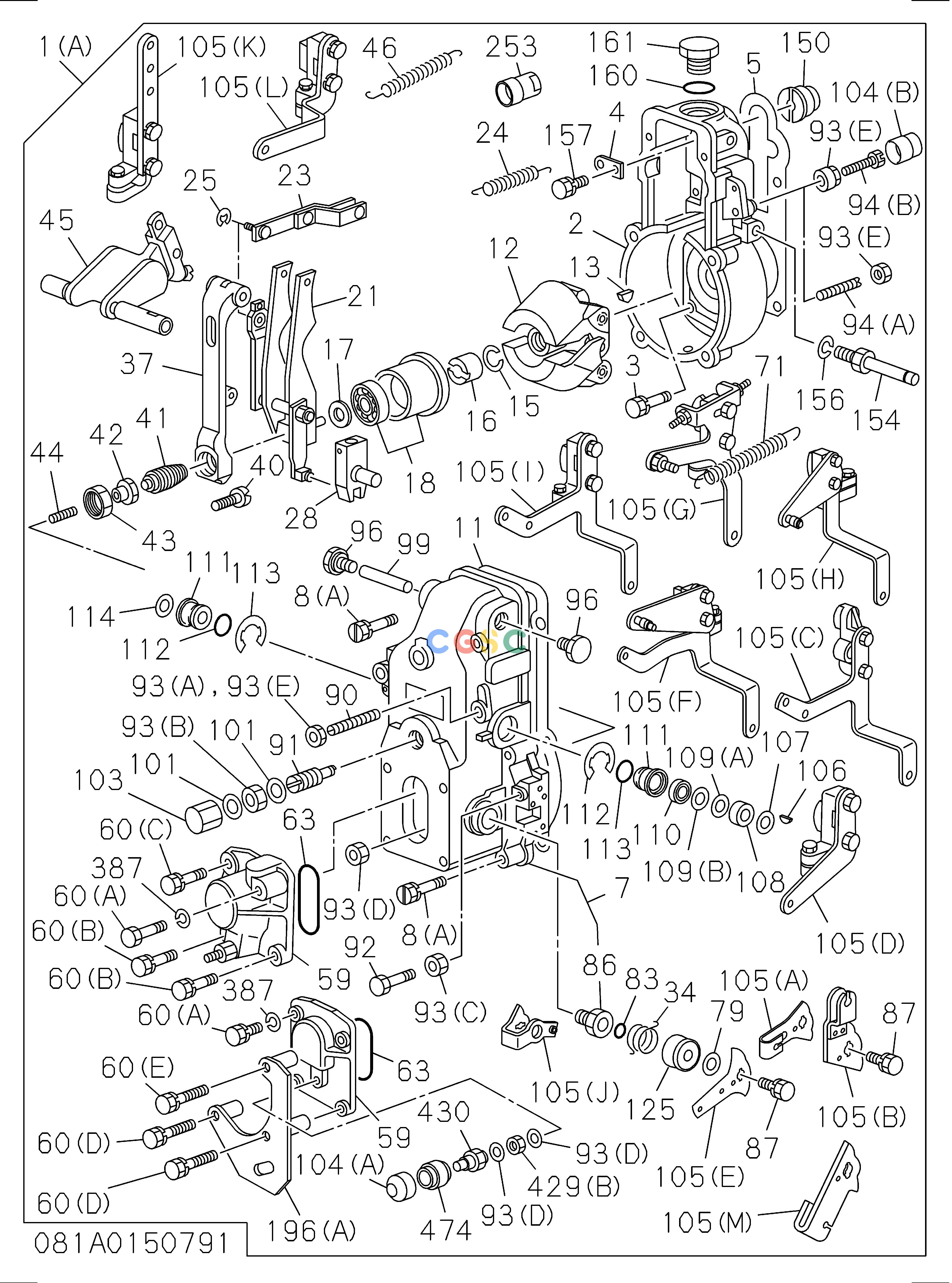 日立零件查询（EX135USR）081: GOVERNOR; INJECTION PUMP Hitachi HOP online