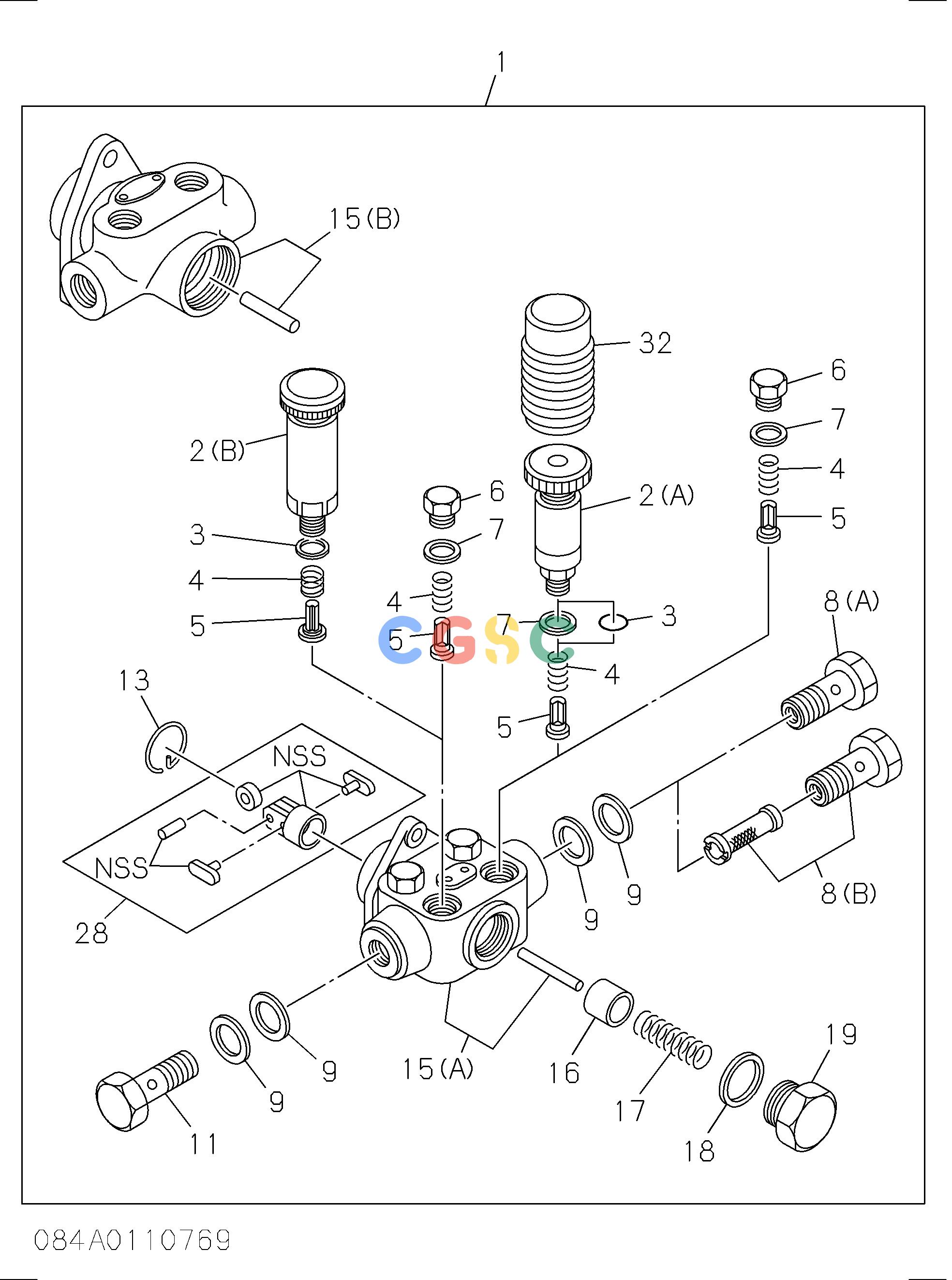 日立零件查询（CX1000-C）FEED PUMP; INJECTION PUMP Hitachi HOP online